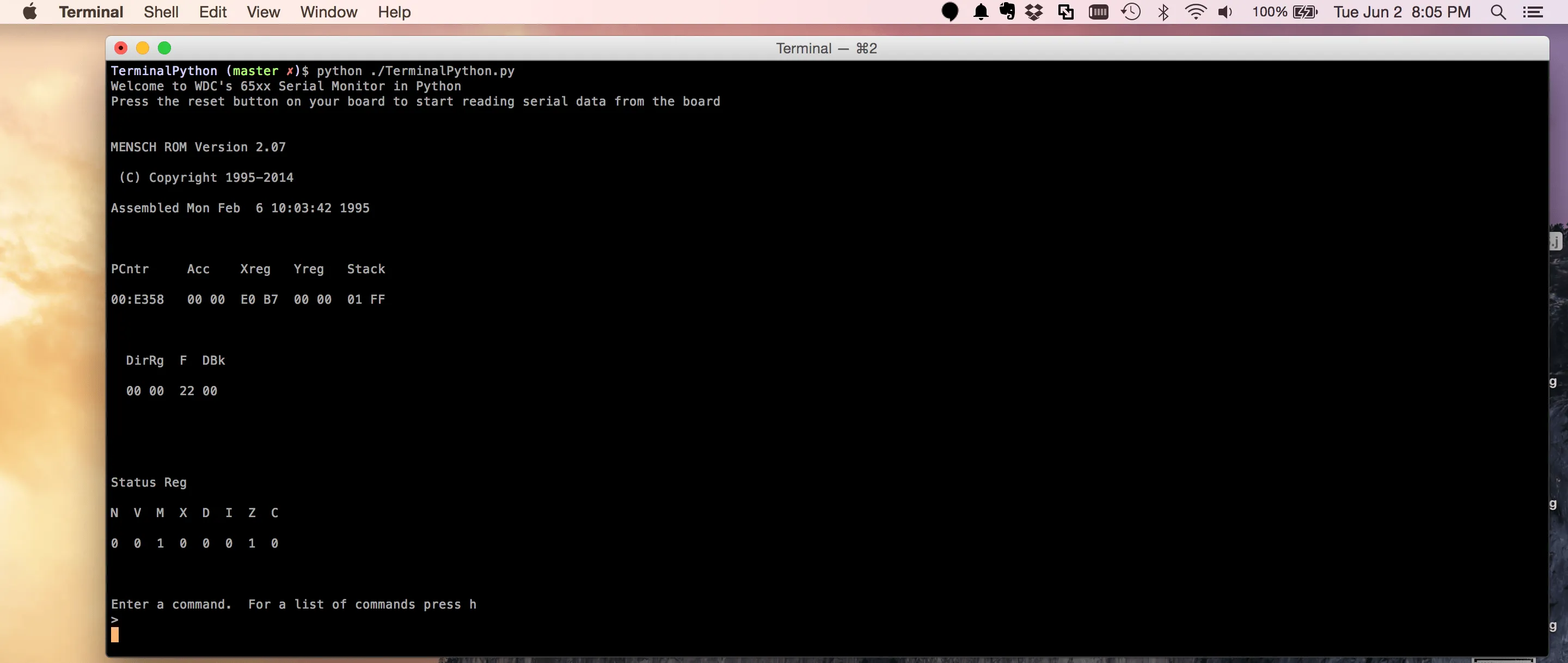 Terminal Interface